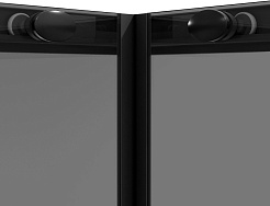 Niagara Душевой уголок Nova 80x80 NG-2828-34BLACK – фотография-9